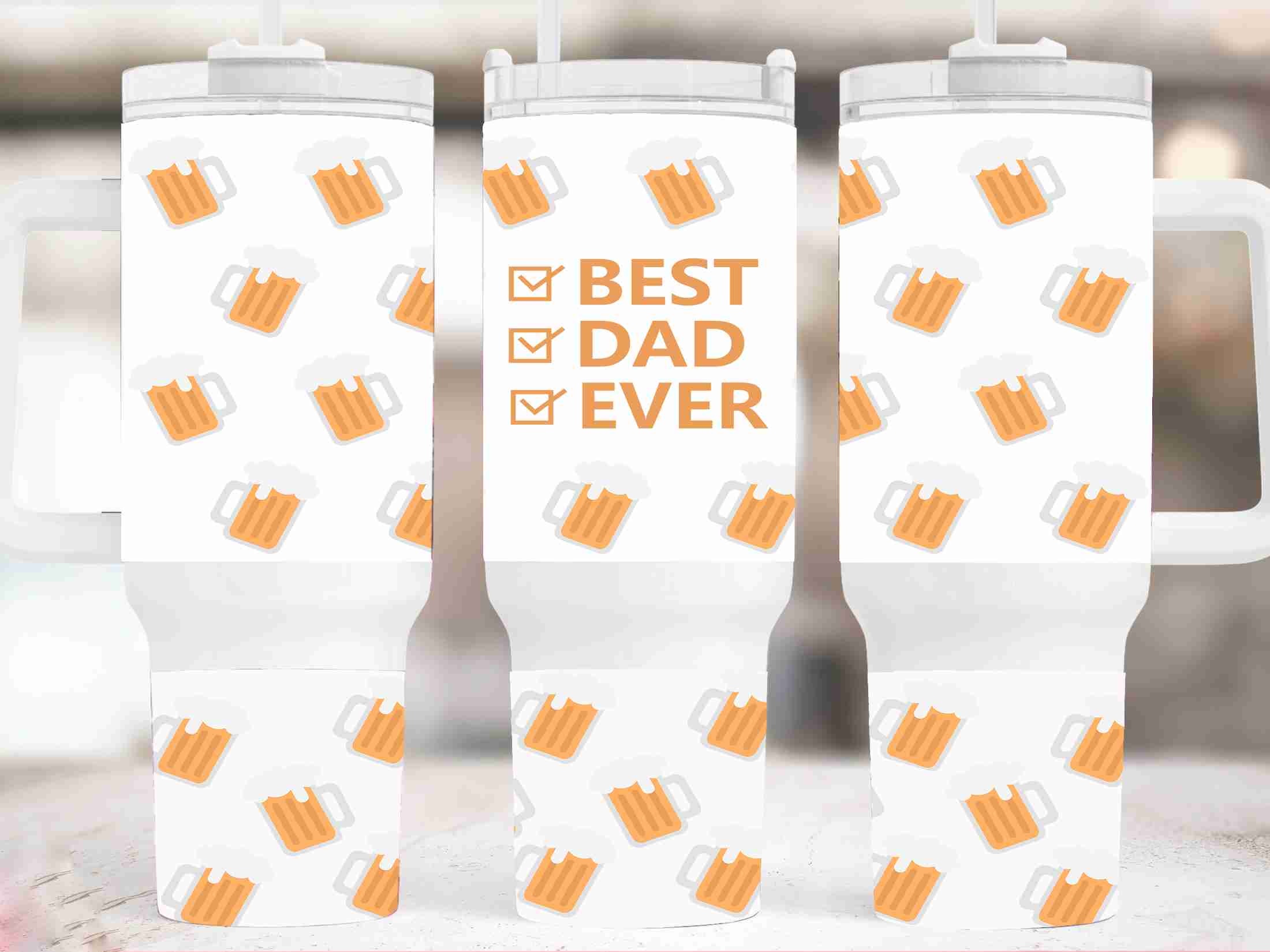 beer best dad 40OZ