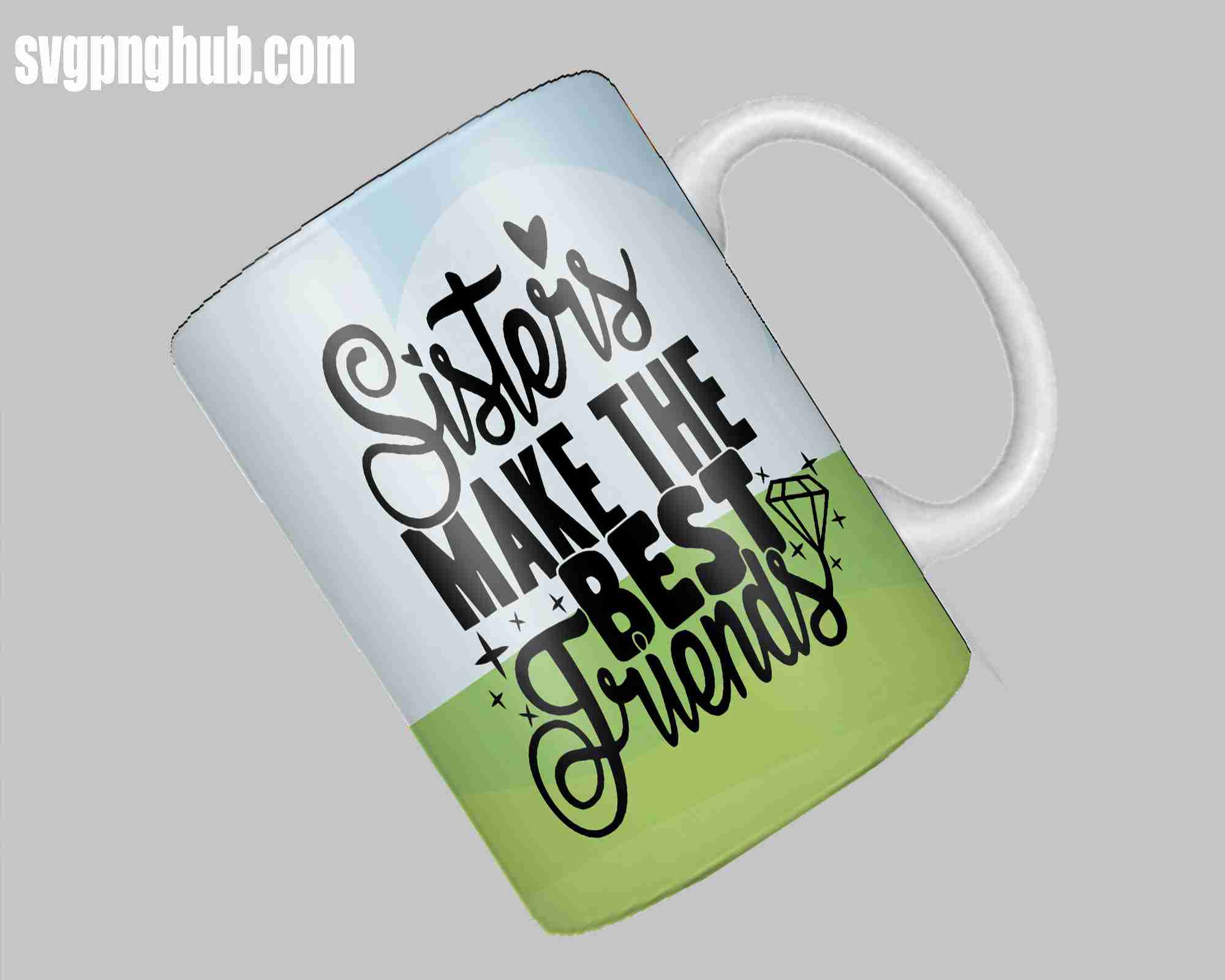 best friend free mug design