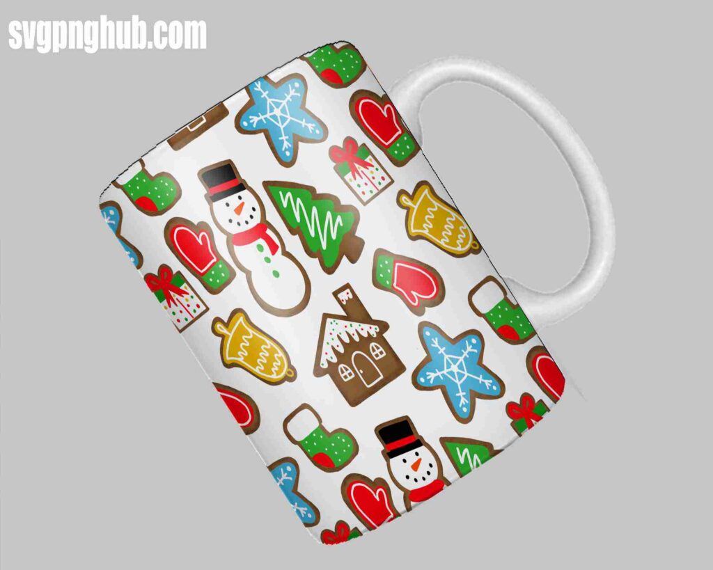 Christmas free mug design