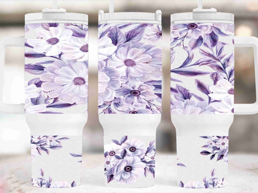 spring flower 40OZ free design