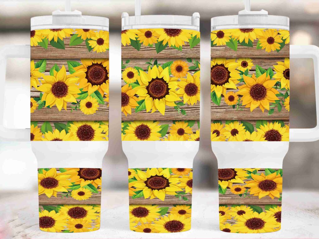 sunflower free 40Oz free design