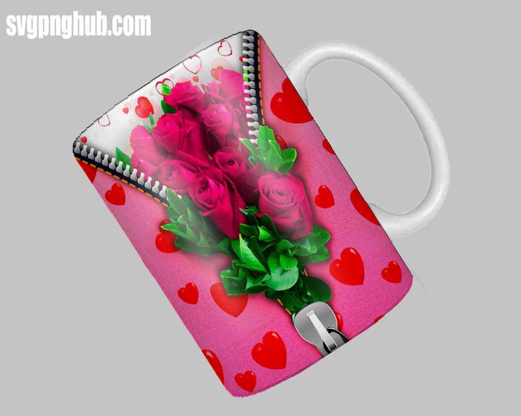 valentine free mug design 2