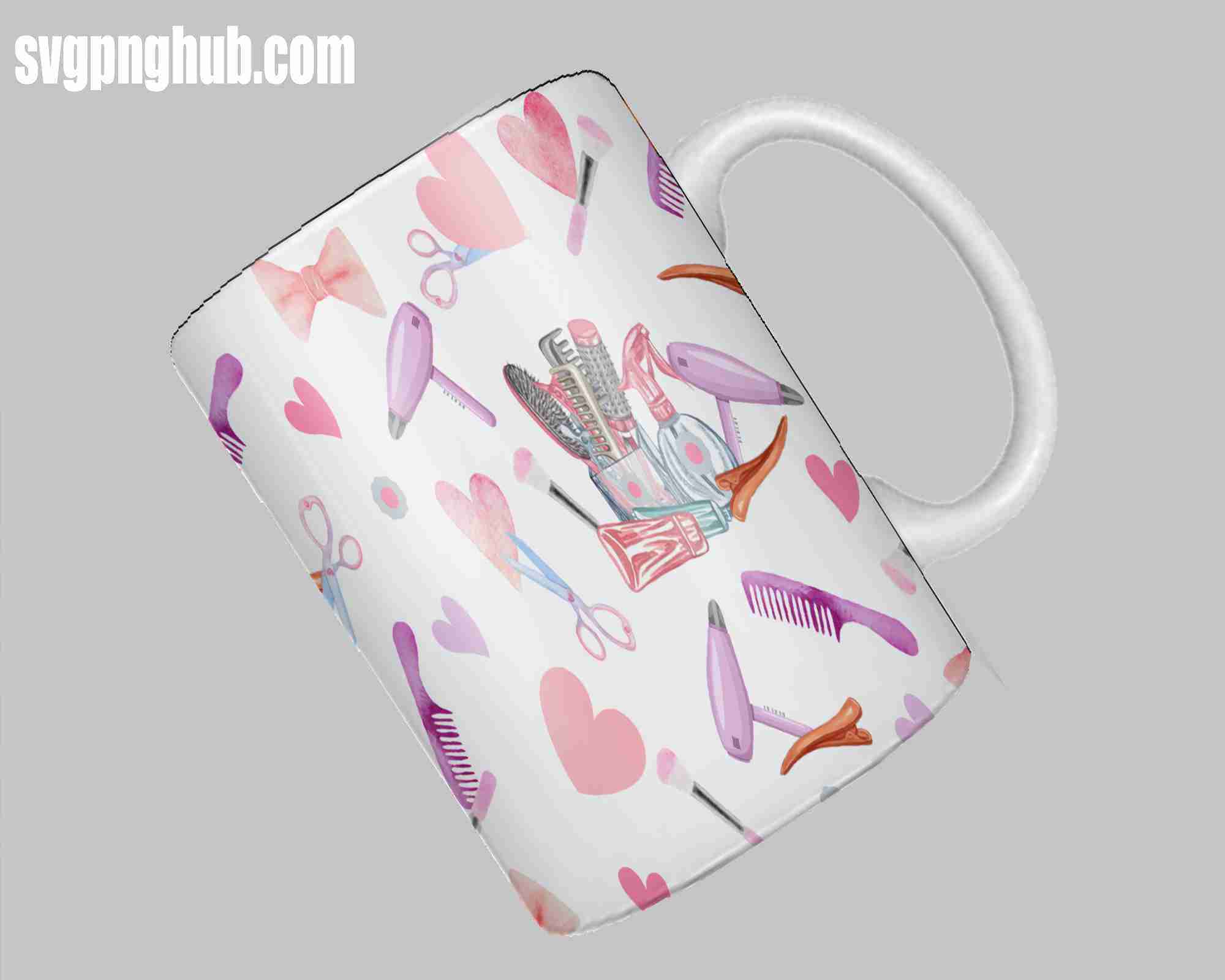 watercolor free mug design